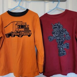 2 Long Sleeve Gymboree Shirts